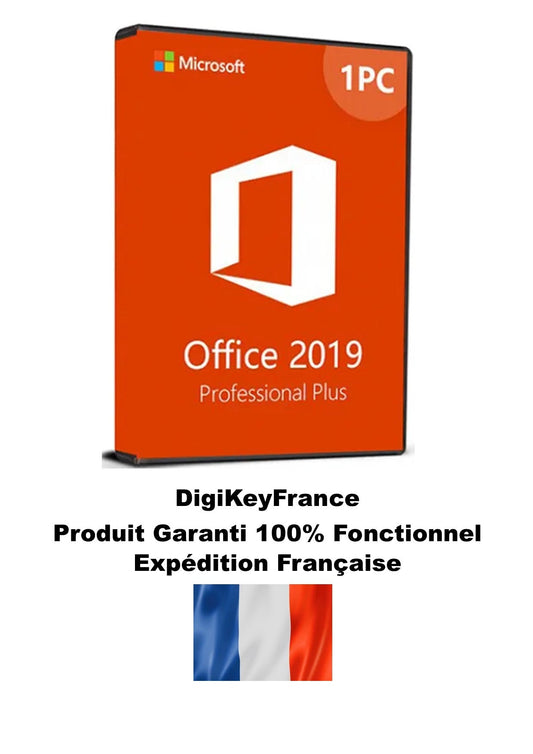 Microsoft Office 2019 Professional Plus 1 PC - DigiKeyFrance
