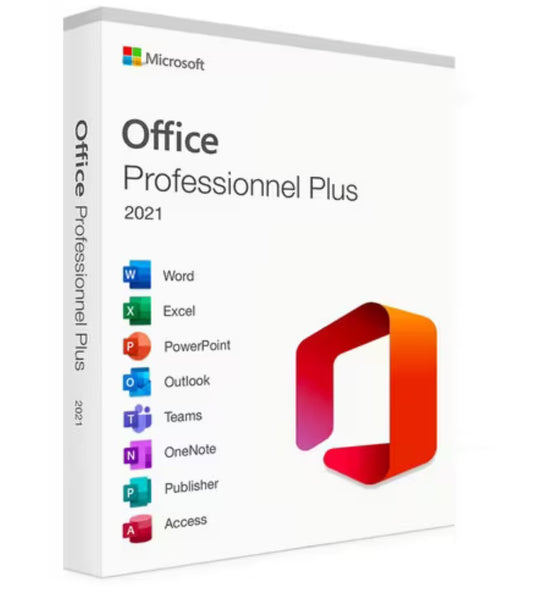 Microsoft Office 2021 Pro Windows - 5 PC - DigiKeyFrance