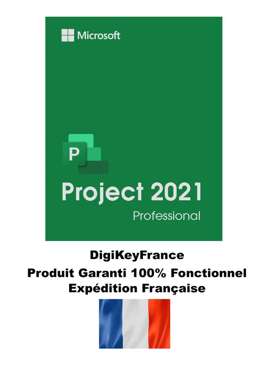 Microsoft Project Professional 2021 - DigiKeyFrance