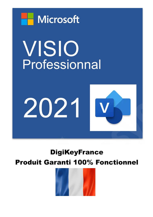 Microsoft Visio Professional 2021 - DigiKeyFrance