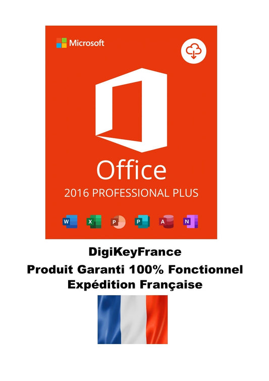 Office 2016 Professional Plus Windows 1 Pc - DigiKeyFrance